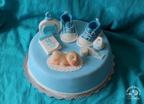 торт на рождение ребенка 