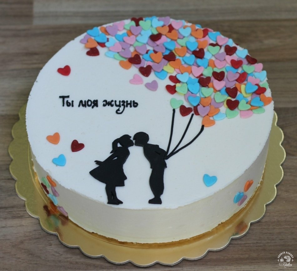 Торт на 4-ю годовщину свадьбы 